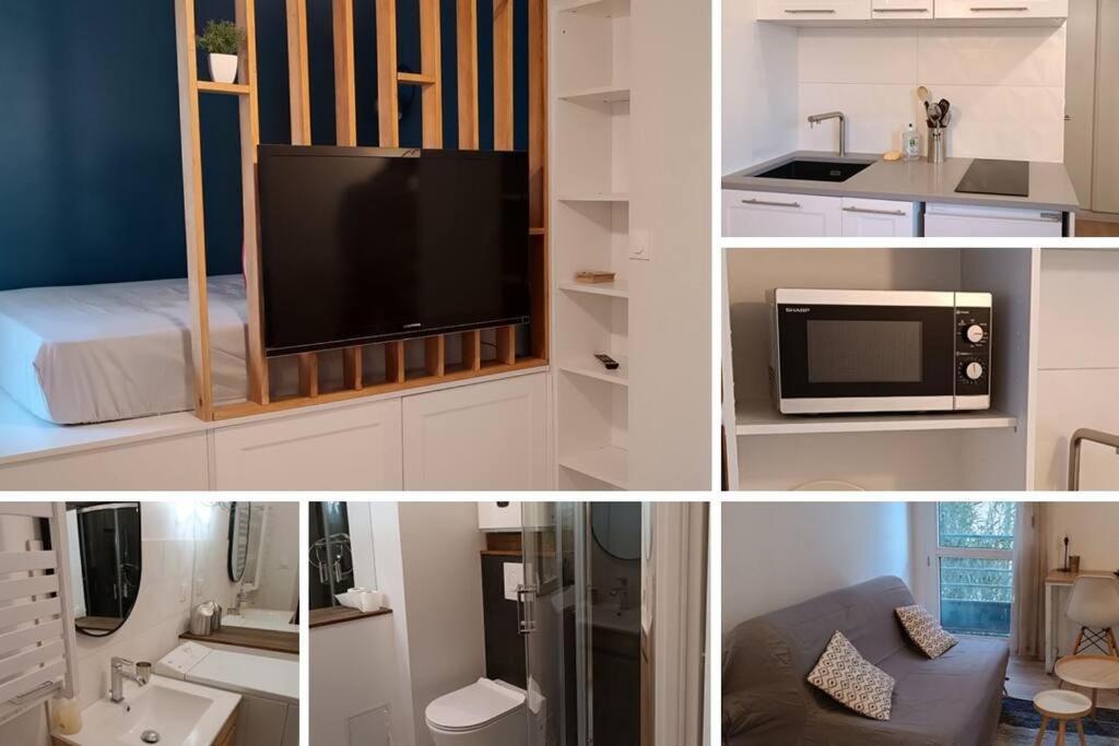 Studio Renove - Proche Hopital, Universite & Gare St-Agne - Tv & Wifi Hd 툴루즈 외부 사진