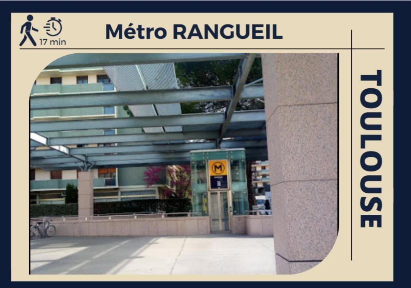 Studio Renove - Proche Hopital, Universite & Gare St-Agne - Tv & Wifi Hd 툴루즈 외부 사진