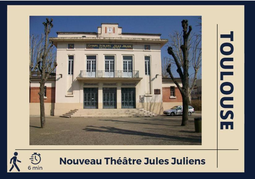Studio Renove - Proche Hopital, Universite & Gare St-Agne - Tv & Wifi Hd 툴루즈 외부 사진